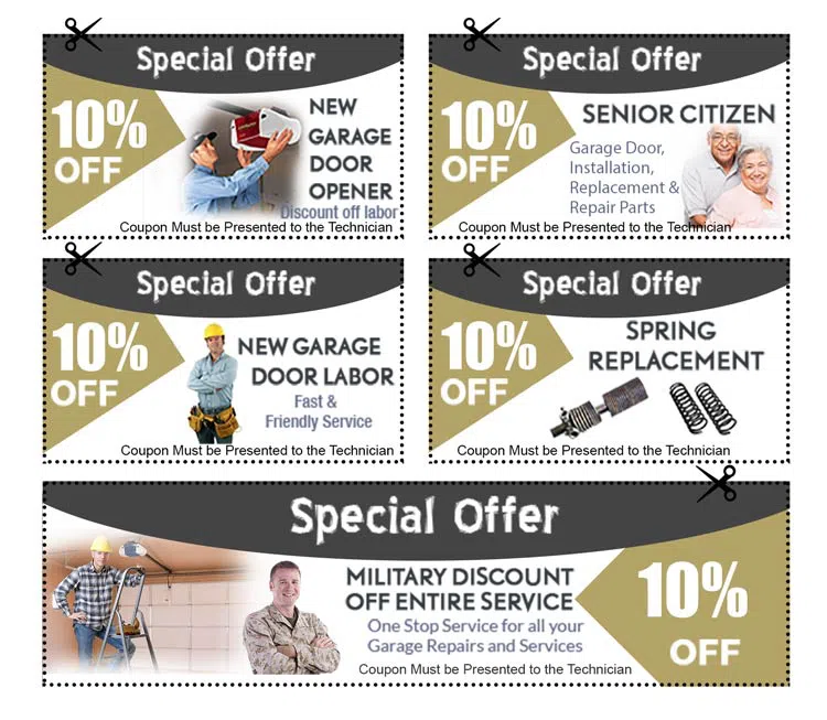 United Garage Door Service West Springfield, VA 571-366-7455 - Coupon
